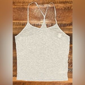 H&M Womens Basic Tank Top, Silver Size Large